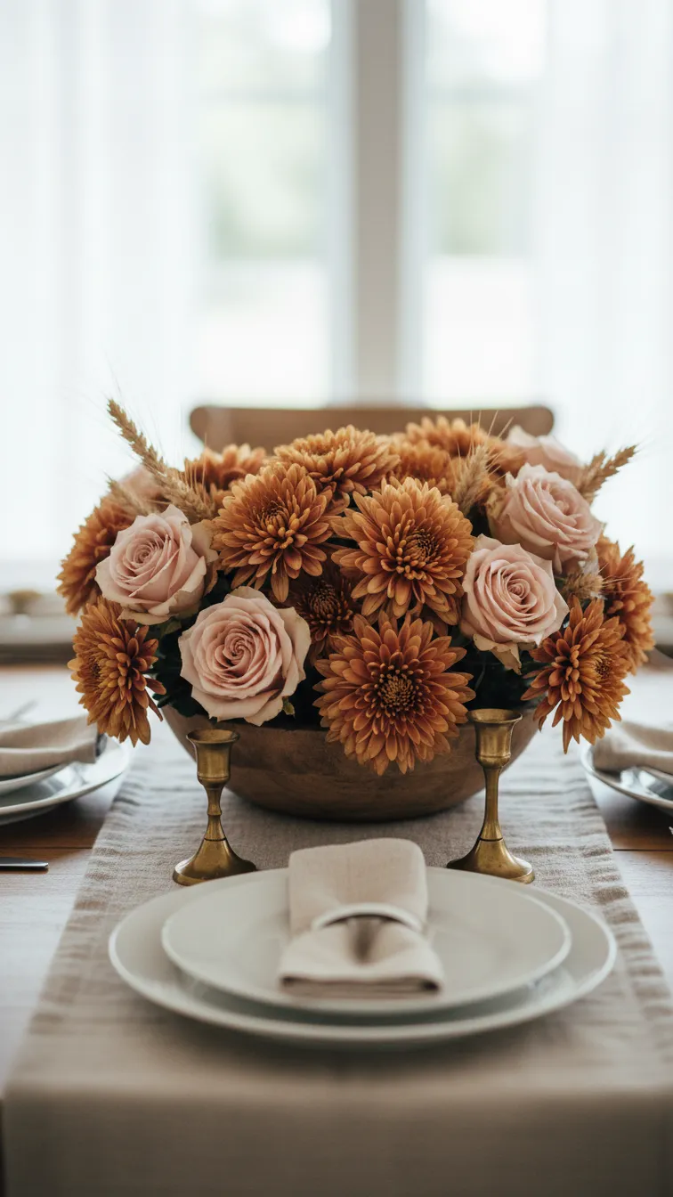 Thanksgiving Floral Centerpieces: 21 Flower-First Ideas for a Table in Full Bloom Thanksgiving Floral Centerpieces: 21 Flower-First Ideas for a Table in Full Bloom