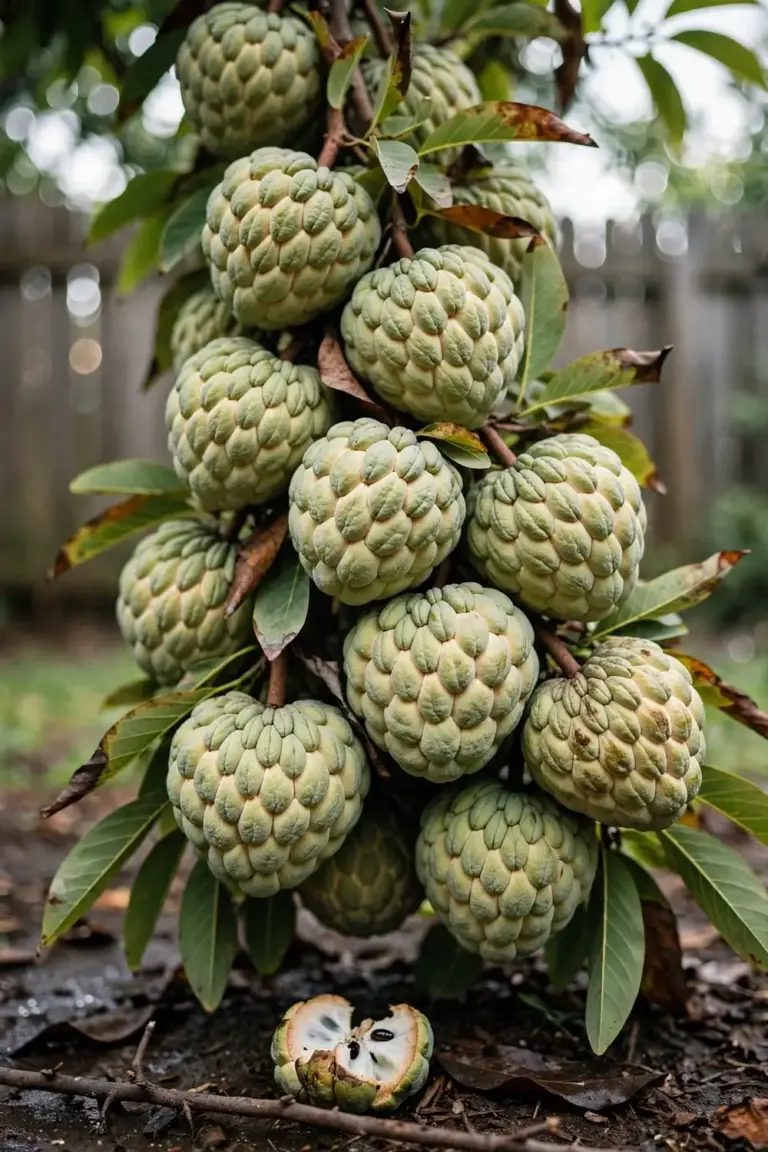 How to Grow Sugar Apples from Seed: Germination, Hand-Pollination, and Fruiting in 2–4 Years